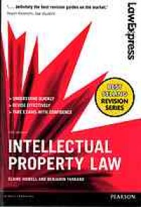 cover of the book Intellectual property law