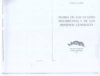 cover of the book Teoría de los cuatro movimientos y de los destinos generales