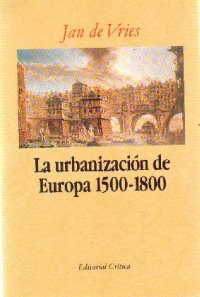 cover of the book La urbanización de Europa 1500-1800