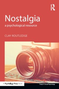 cover of the book Nostalgia: A Psychological Resource