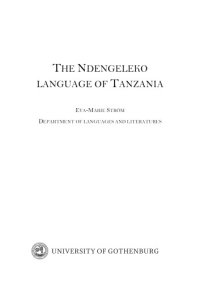 cover of the book The Ndengeleko language of Tanzania