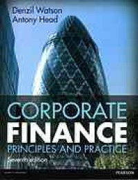 cover of the book Corporate finance : principles and practice