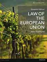 cover of the book Law of the European Union