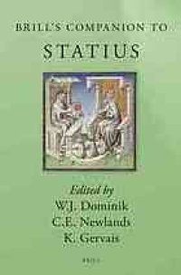 cover of the book Brill’s companion to Statius