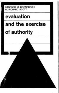 cover of the book Evaluation and the Exercise of Authority. A Theory of Control Applied to Diverse Organizations