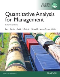 cover of the book Quantitative analysis for management