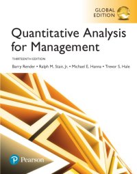 cover of the book Quantitative analysis for management