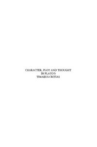 cover of the book Search Results  Character, Plot and Thought in Plato's Timaeus-Critias