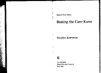 cover of the book Beating the Caro-Kann