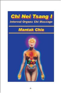 cover of the book Chi Nei Tsang Internal Organs Chi Massage 