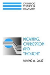 cover of the book Meaning Expression and Thought