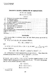 cover of the book Discrete Groups Generated