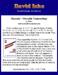 cover of the book Masonic Occult Numerology