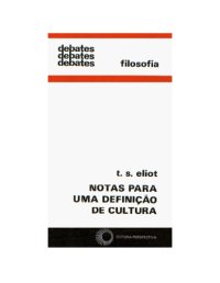 cover of the book Notas para uma definição de cultura