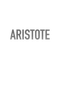 cover of the book Aristote