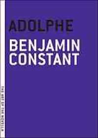 cover of the book Adolphe