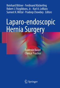 cover of the book Laparo-endoscopic hernia surgery: evidence based clinical practice