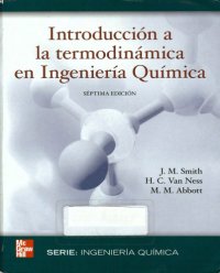 cover of the book Introducción a la termodinámica en ingeniería química