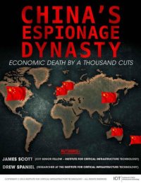 cover of the book China’s espionage dynasty : economic death by a thousand cuts