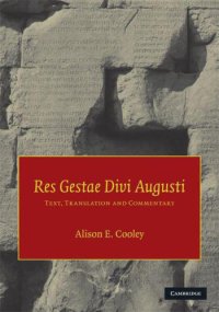 cover of the book Res gestae divi Augusti: text, translation, and commentary