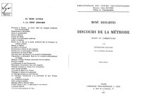 cover of the book Discours de la méthode. Texte et commentaire par Etienne Gilson