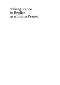 cover of the book Taking Stance in English as a Lingua Franca