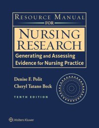 cover of the book Resource Manual for Nursing Research: Generating and Assessing Evidence for Nursing Practice