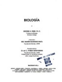 cover of the book Biología