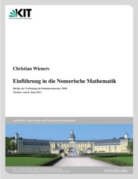 cover of the book Einführung in die Numerische Mathematik