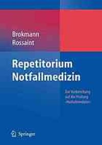 cover of the book Repetitorium Notfallmedizin