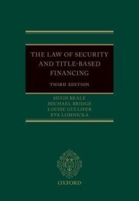 cover of the book The Law of Security and Title-Based Financing