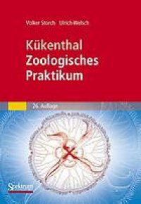 cover of the book Kükenthal - Zoologisches Praktikum