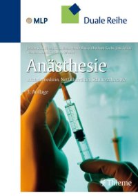 cover of the book Anästhesie : Intensivmedizin, Notfallmedizin, Schmerztherapie ; 217 Tabellen