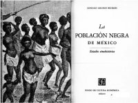 cover of the book La población negra de México: estudio etnohistórico