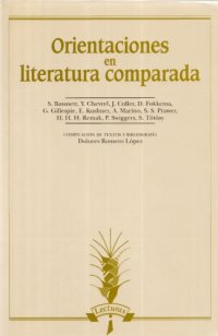 cover of the book Orientaciones en literatura comparada