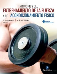 cover of the book Principios del entrenamiento de la fuerza y del acondicionamiento físico NSCA