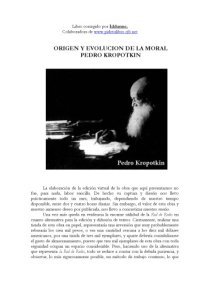 cover of the book Origen y evolución de la moral