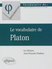 cover of the book Le vocabulaire de Platon