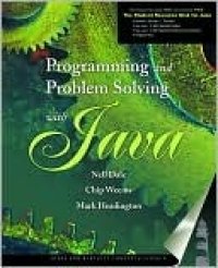 cover of the book Programming and Problem Solving with Java