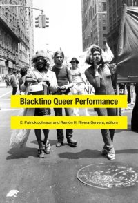 cover of the book Blacktino Queer Performance