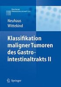 cover of the book Klassifikation maligner Tumoren des Gastrointestinaltrakts. 2.