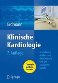 cover of the book Klinische Kardiologie : Krankheiten des Herzens, des Kreislaufs und der herznahen Gefässe