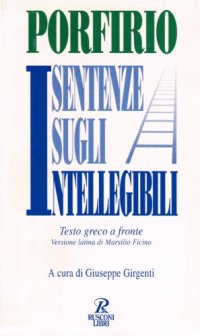 cover of the book Sentenze sugli Intellegibili. Versione latina di Marsilio Ficino