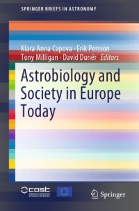 cover of the book Astrobiology and society in europe today