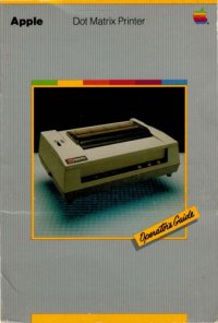 cover of the book Apple dot matrix printer : operator’s guide