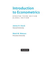 cover of the book Introduction to Econometrics