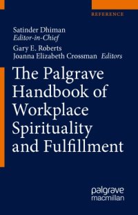 cover of the book The Palgrave Handbook of Workplace Spirituality and Fulfillment