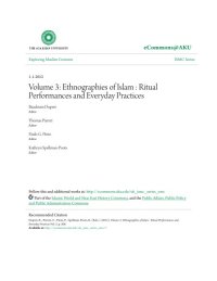 cover of the book Ethnographies of Islam : Ritual Performances and Everyday Practices