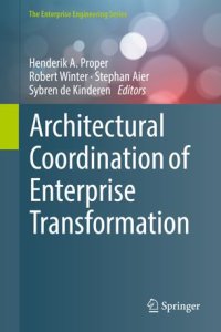 cover of the book Architectural Coordination of Enterprise Transformation