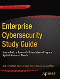 cover of the book Enterprise Cybersecurity Study Guide